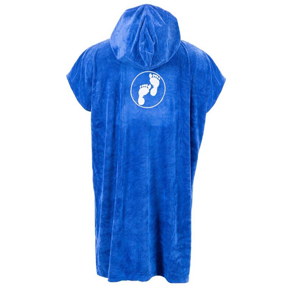 Two Bare Feet Towelling Changing Robe - Blue Extra Image 1